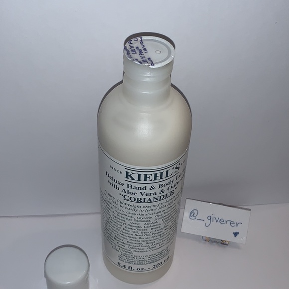 Kiehl's Bath & Body Kiehls Coriander Deluxe Hand Body Lotion Poshmark